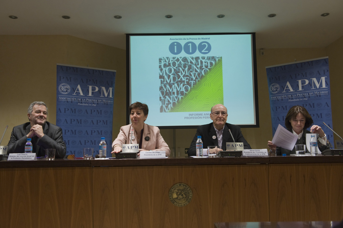 Luis Palacio, Carmen del Riego, David Corral y Marisa Ciriza. Fotos: Pablo Vázquez / APM