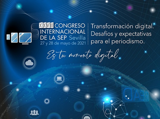 Cartel Congreso Internacional de la Sociedad Española Periodistica