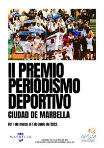 II Premio de Periodismo Deportivo Ciudad de Marbella