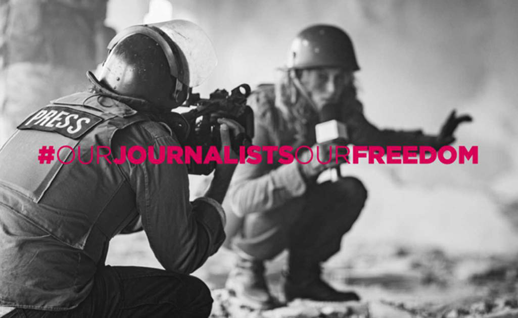 our-journalist our freedom-uer-campaña